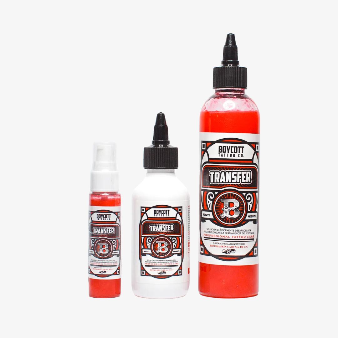 Boycott | Stencil Transfer Red Devil