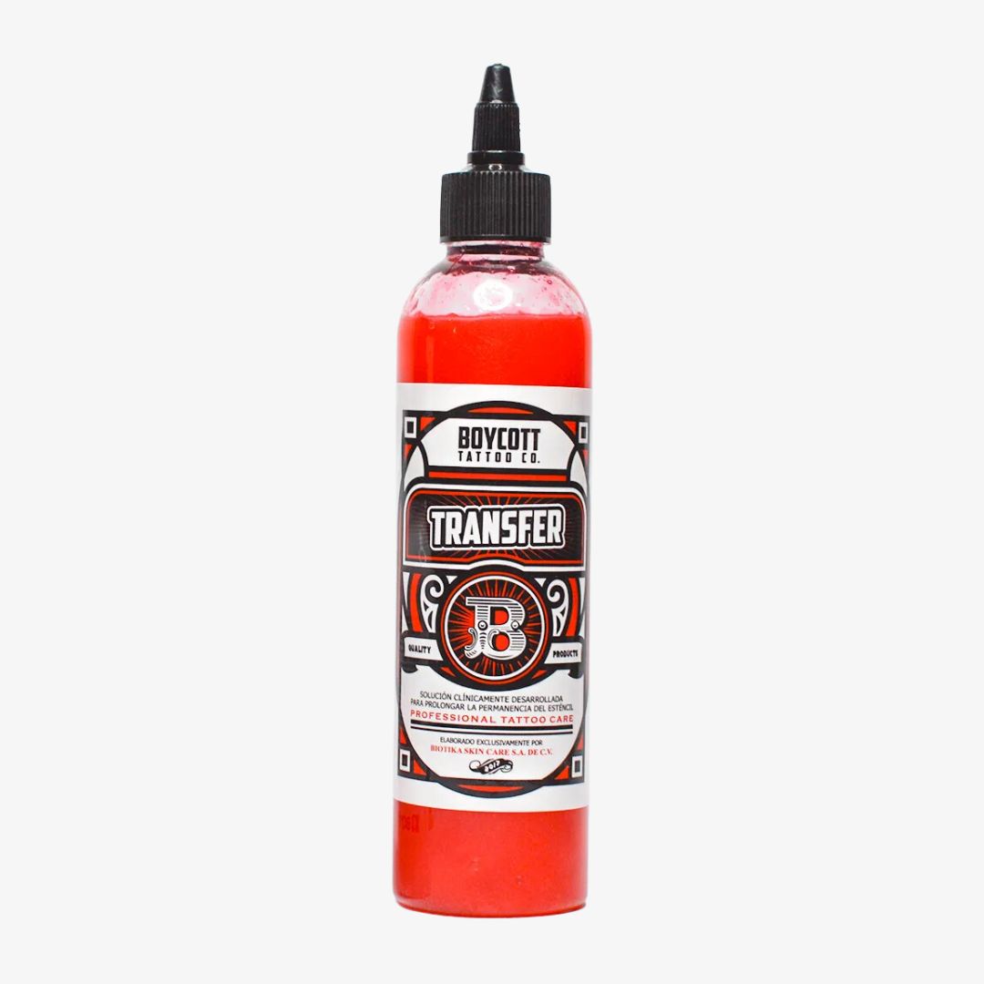 Boycott | Stencil Transfer Red Devil