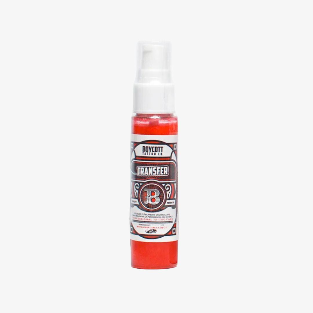 Boycott | Stencil Transfer Red Devil