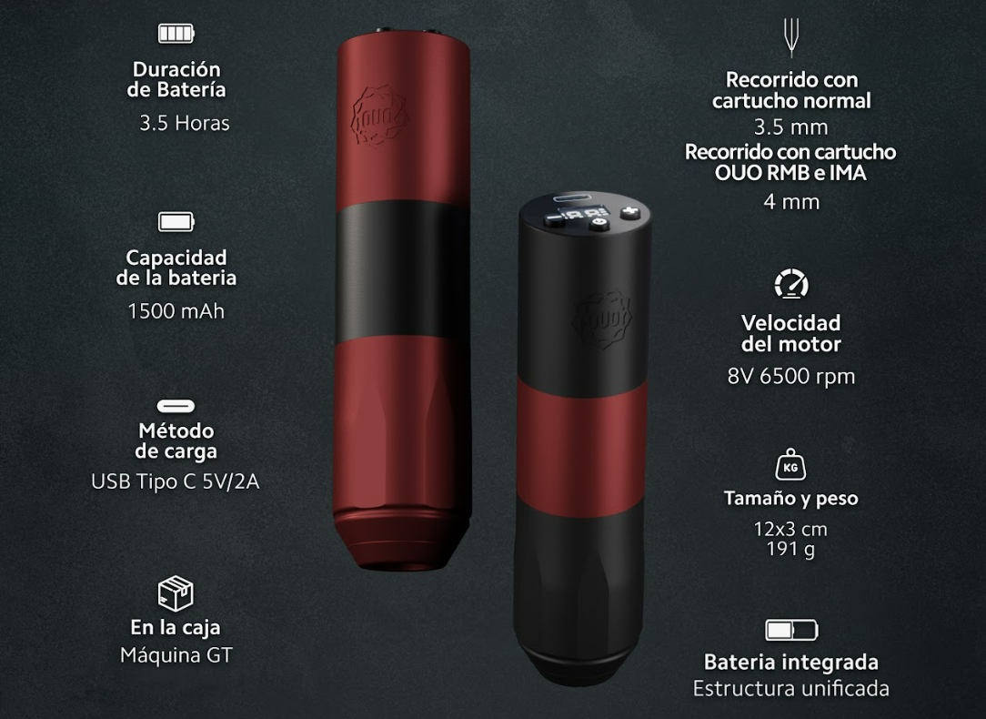 OUO | Kit GT 18 Tintas