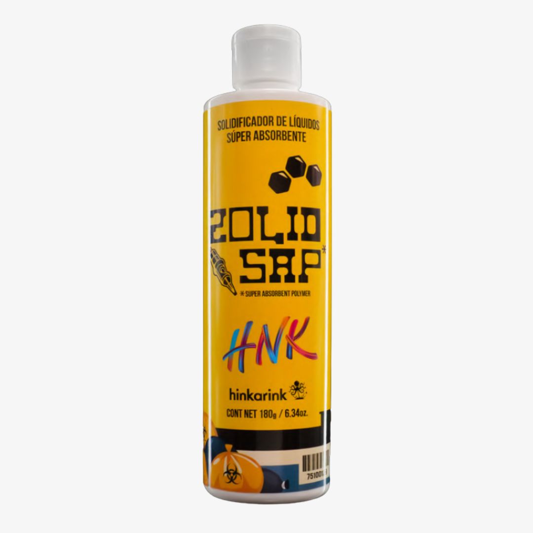 Hinkarink | Solidificador de Líquidos Zolid Sap 180g