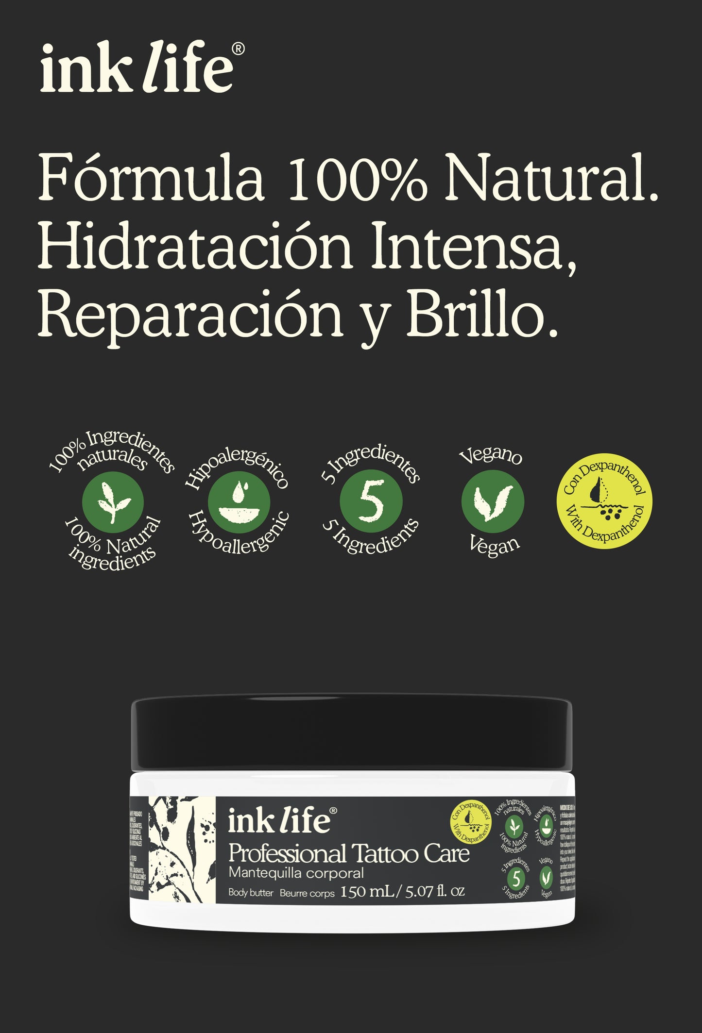 Ink Life | Bálsamo Corporal 150g